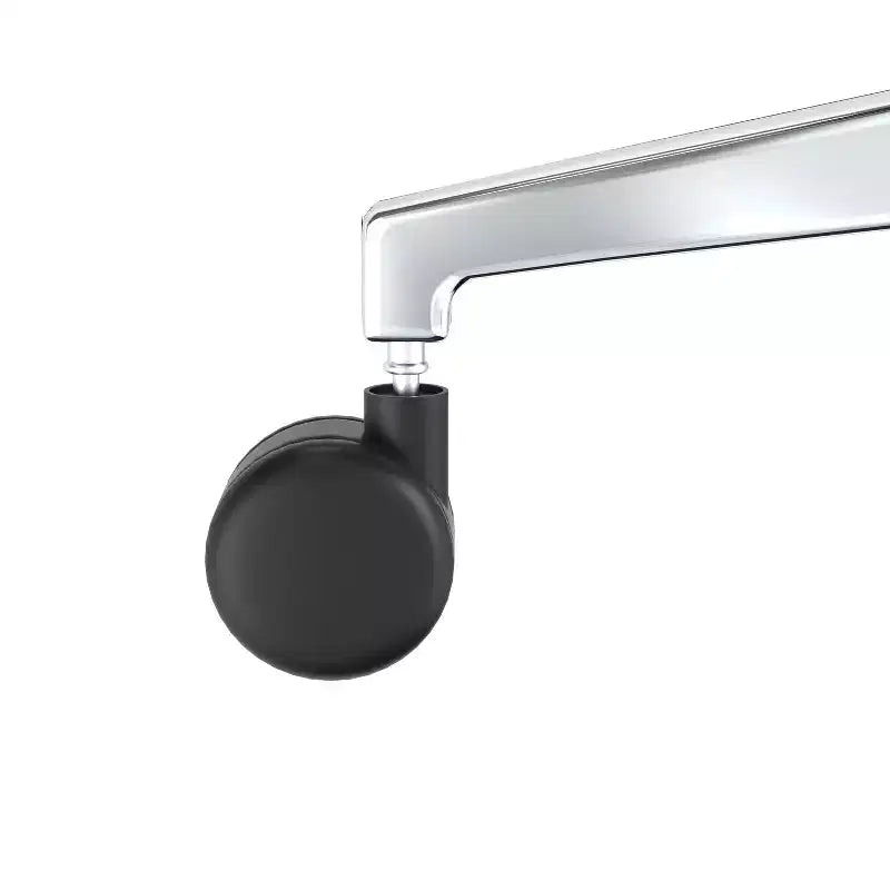 Sièges de bureau ergonomiques en similicuir noir, réglables en hauteur