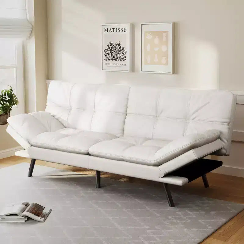 Canapé-lit convertible futon moderne en mousse à mémoire de forme