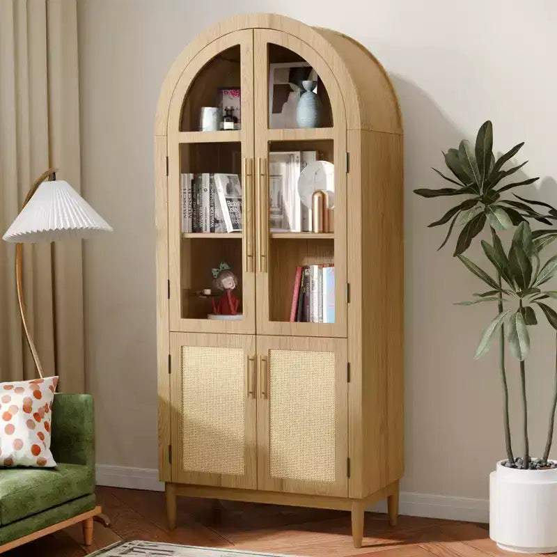 Meubles de Rangement Hauts et Arqués Armoire de Cuisine Moderne