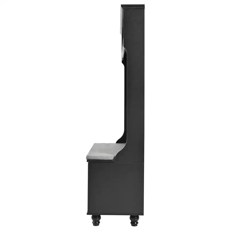 Portemanteau autoportant avec portes persiennes