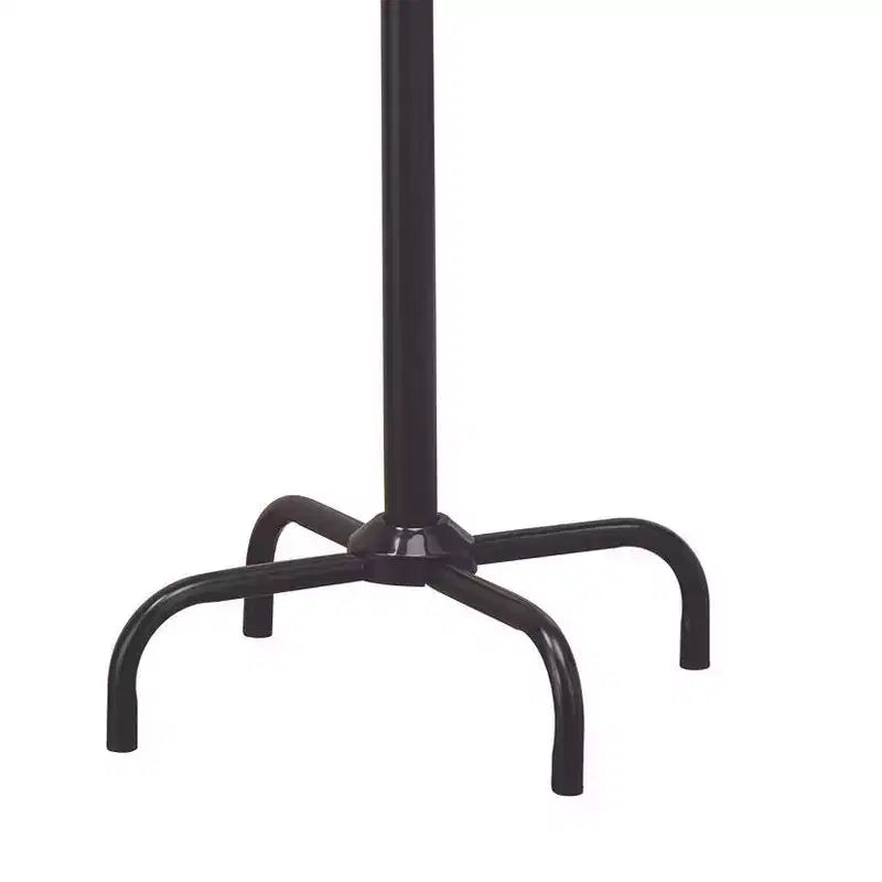 Porte-manteau sur pied en métal élégant, design arbre d'entrée avec rangement