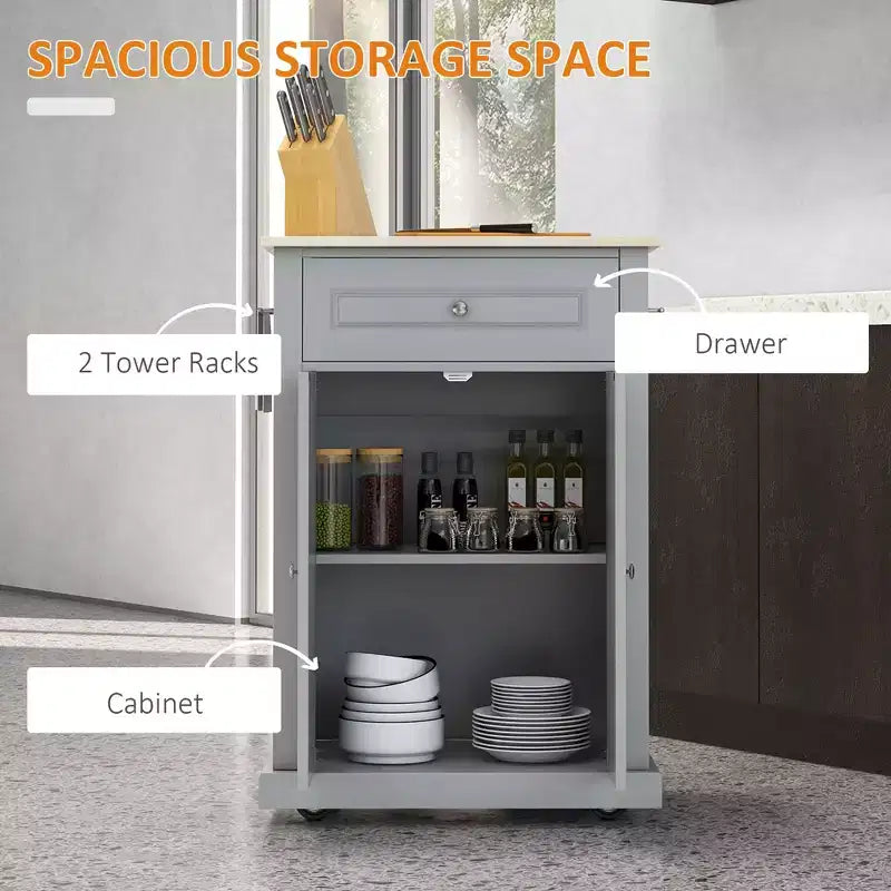 Dessertes de cuisine roulantes Chariot de service portable