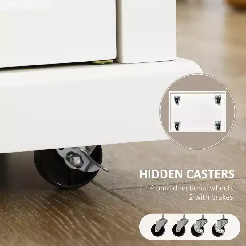 Dessertes de cuisine roulantes Chariot de service portable