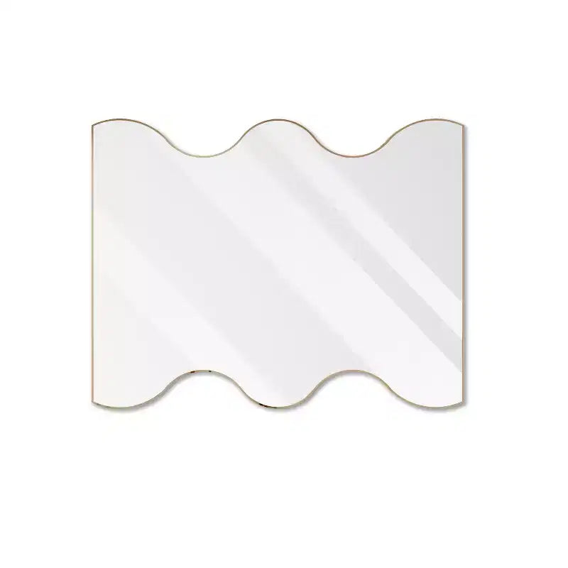 Miroir de Salle de Bain Mural Rectangulaire Moderne pour Coiffeuse