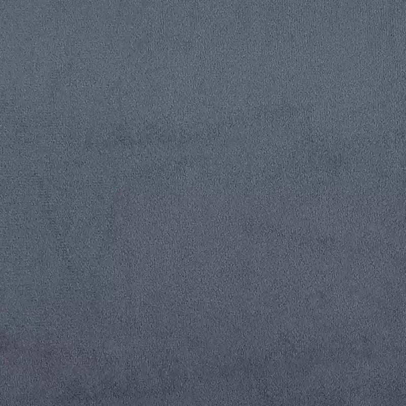 Cadre de lit Velours gris foncé (100 % polyester) Contreplaqué Bois d'ingénierie