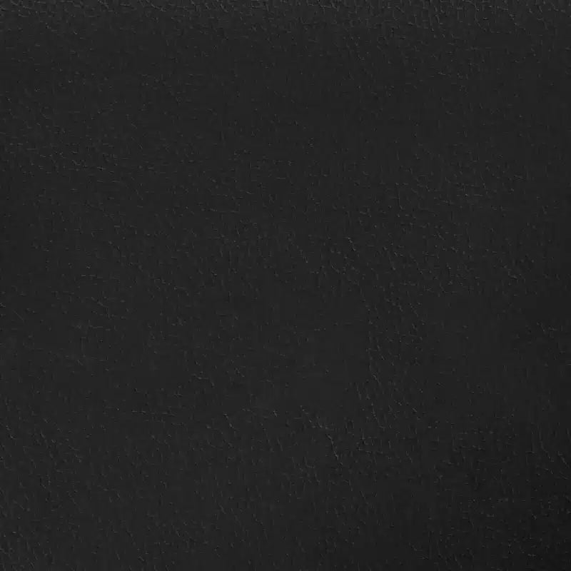 Cadre de lit Cuir synthétique noir contreplaqué bois d'ingénierie Grand lit