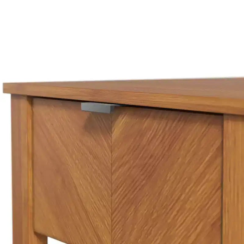 Table de chevet avec tiroir et étagère ouverte