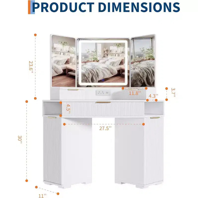 Tiroirs de coiffeuse d'angle, armoires de rangement pour chambre à coucher