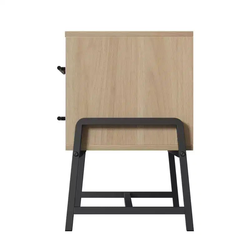 Tables de chevet avec 2 tiroirs et une étagère ouverte