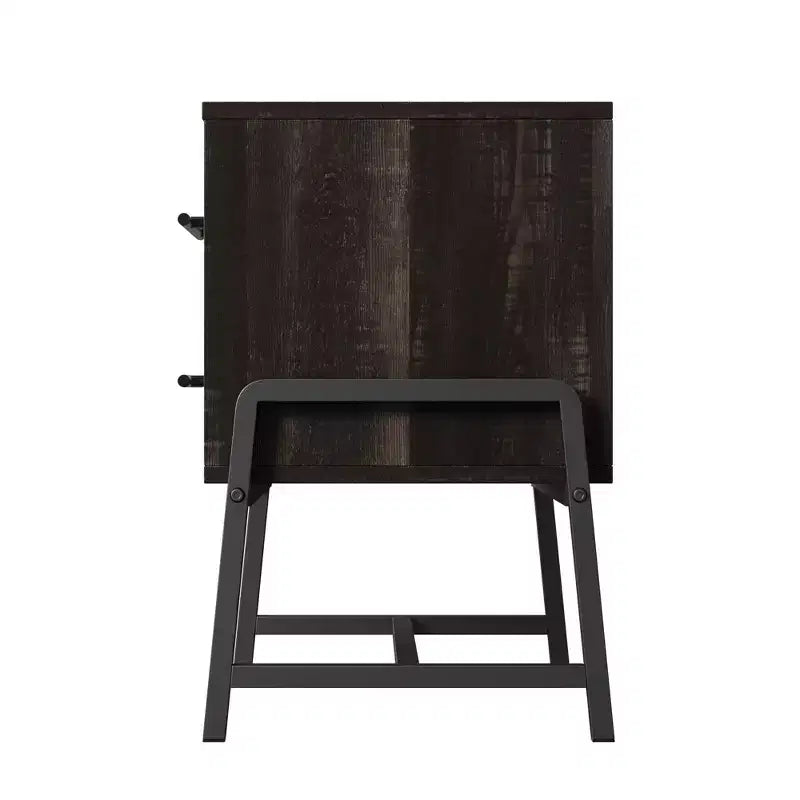 Tables de chevet avec 2 tiroirs et une étagère ouverte