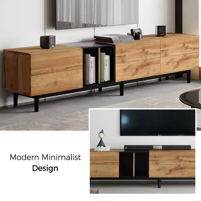Meuble TV moderne Grand meuble de rangement
