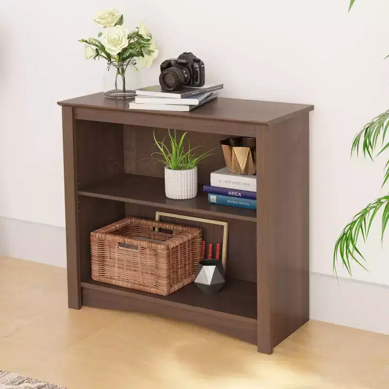 Étagère Bibliothèque Expresso Tablettes Ajustables